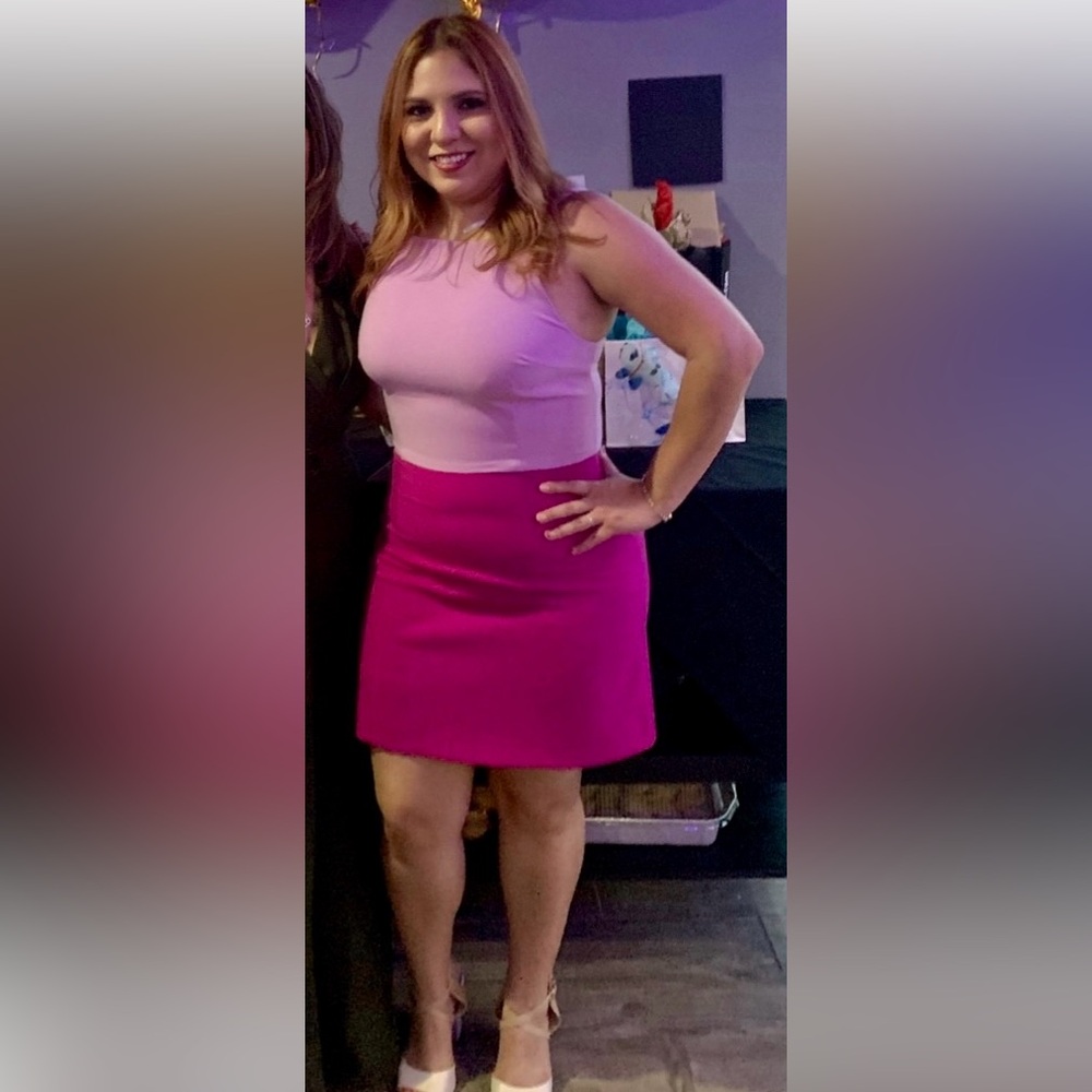 French Connection Colorblock Mini Dress